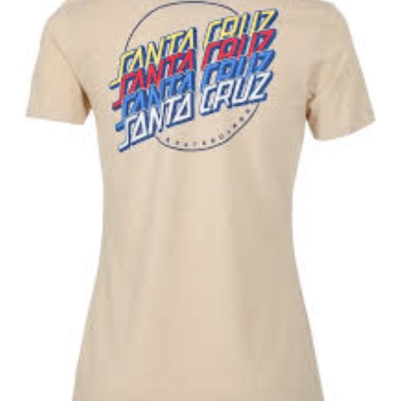 Santa Cruz Skateboards Tops - Santa Cruz Skateboard Short Sleeve Shirt Santa Cruz Skateboards Tops - Santa Cruz Skateboard Short Sleeve Shirt